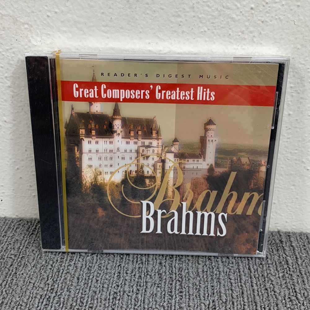 Great Composers Greatest Hits-Brahms (CD, 2002) Readers Digest Music New Sealed